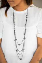 Load image into Gallery viewer, Boss Shimmer - Black Necklace
