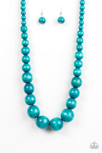 Load image into Gallery viewer, Effortlessly Everglades - Blue Necklace
