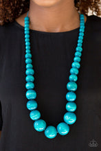 Load image into Gallery viewer, Effortlessly Everglades - Blue Necklace