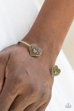 Load image into Gallery viewer, Tenderhearted - Brass Bracelet
