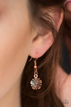 Load image into Gallery viewer, Poppin Poppies - Copper Necklace