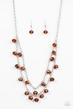 Load image into Gallery viewer, Super Supernova - Brown Necklace