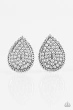 Load image into Gallery viewer, A Run For Their Money - White Post Earrings