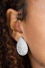 Load image into Gallery viewer, A Run For Their Money - White Post Earrings