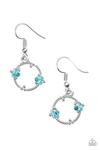Load image into Gallery viewer, Double The Bubble - Blue Earrings
