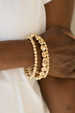 Load image into Gallery viewer, A HAUTE Mess - Gold Set of Bracelets