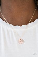 Load image into Gallery viewer, Make Today Glitter - Rose Gold Necklace