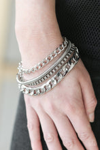 Load image into Gallery viewer, Sparkle, Shine, Repeat - Silver Bracelet