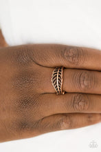 Load image into Gallery viewer, Only Time QUILL Tell - Copper Ring