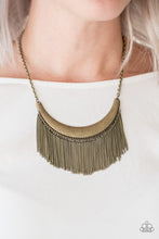 Load image into Gallery viewer, Zoo Zone - Brass Necklace