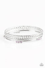 Load image into Gallery viewer, Subtle Shimmer - Purple Set of Bracelets