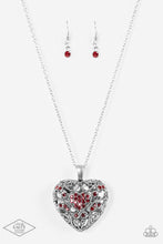 Load image into Gallery viewer, Heartless Heiress - Red Necklace
