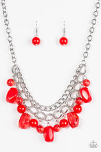 Load image into Gallery viewer, Brazilian Bay - Red Necklace