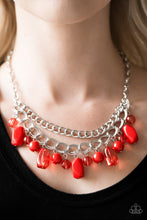 Load image into Gallery viewer, Brazilian Bay - Red Necklace