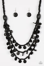 Load image into Gallery viewer, Safari Samba - Black Necklace