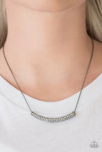 Load image into Gallery viewer, Metro Magnificence - Black Necklace