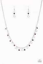 Load image into Gallery viewer, Dinner Party Demure - Purple Necklace