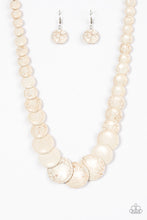 Load image into Gallery viewer, Sierra Mountains - White Necklace