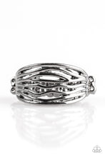 Load image into Gallery viewer, Rip Current - Black Gunmetal Ring