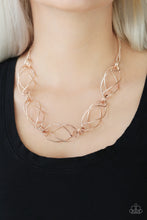 Load image into Gallery viewer, Burst Into Flames - Rose Gold Necklace