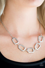 Load image into Gallery viewer, Gorgeously Geometric - Silver Necklace