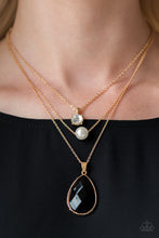 Load image into Gallery viewer, Midnight Martinis - Gold Necklace