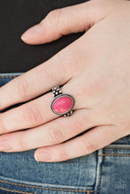 Load image into Gallery viewer, Stone Age Sophistication - Pink Ring