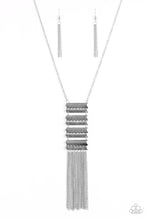 Load image into Gallery viewer, Watch Your Step - Silver Necklace