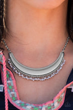 Load image into Gallery viewer, Fringe Out - Silver Necklace