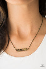 Load image into Gallery viewer, Beautifully Branching - Brass Necklace