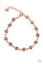 Load image into Gallery viewer, Rosebud Radiance - Copper Bracelet