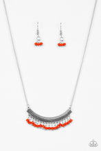 Load image into Gallery viewer, Fringe Fever - Red Necklace