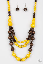 Load image into Gallery viewer, Rio Rainbows - Yellow Necklace