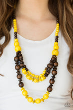 Load image into Gallery viewer, Rio Rainbows - Yellow Necklace