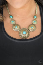 Load image into Gallery viewer, Mayan Marvel - Brass Necklace