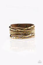 Load image into Gallery viewer, Tough Girl Glamour - Brass Bracelet