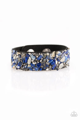 Totally Crushed It - Blue Bracelet