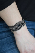 Load image into Gallery viewer, Girls Do It Better - Black Snap Bracelet