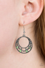 Load image into Gallery viewer, Colorfully Carefree - Green Earrings