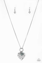 Load image into Gallery viewer, Bountiful Hearts - Blue Necklace