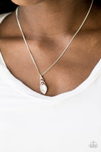 Load image into Gallery viewer, First Class Flier - White Necklace