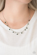 Load image into Gallery viewer, Dinner Party Demure - Green Necklace