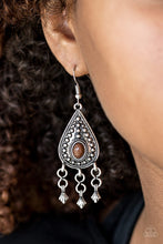 Load image into Gallery viewer, Sahara Song - Brown Earrings