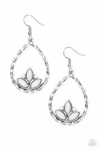 Load image into Gallery viewer, Lotus Laguna - Silver Earrings
