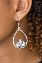 Load image into Gallery viewer, Lotus Laguna - Silver Earrings