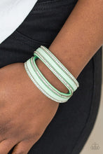 Load image into Gallery viewer, Going For Glam - Green Bracelet