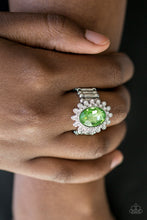 Load image into Gallery viewer, Castle Chic - Green Ring