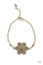 Load image into Gallery viewer, Bermuda Bloom - Brass Bracelet