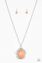 Load image into Gallery viewer, Let Your Dreams Bloom - Orange Necklace