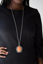 Load image into Gallery viewer, Let Your Dreams Bloom - Orange Necklace